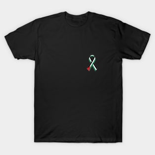 Palestinian Flag Ribbon Solidarity with Palestine Freedom T-Shirt